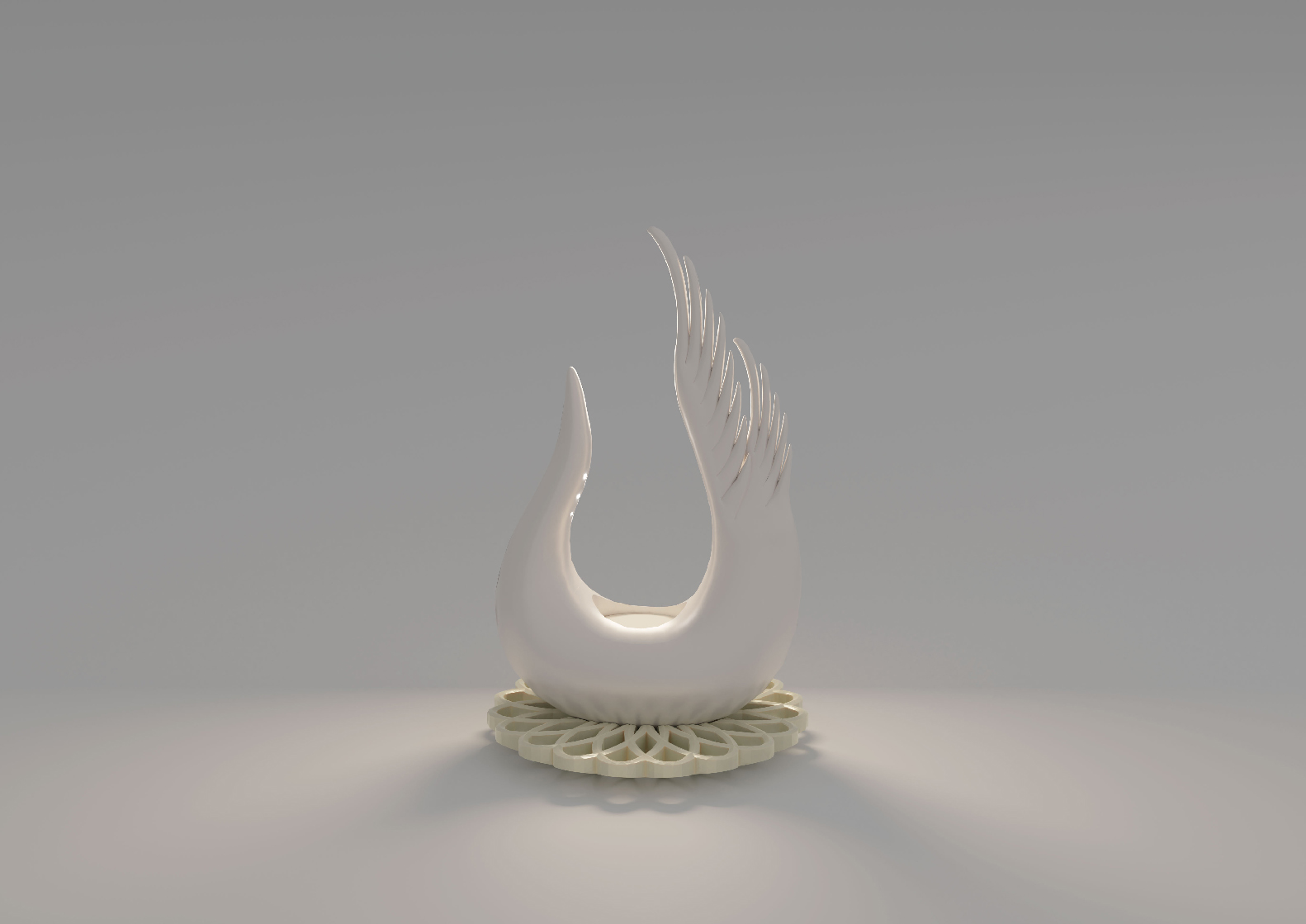 天鵝湖—香氛融蠟燈 - Swan Lake—Fragrance wax lamp