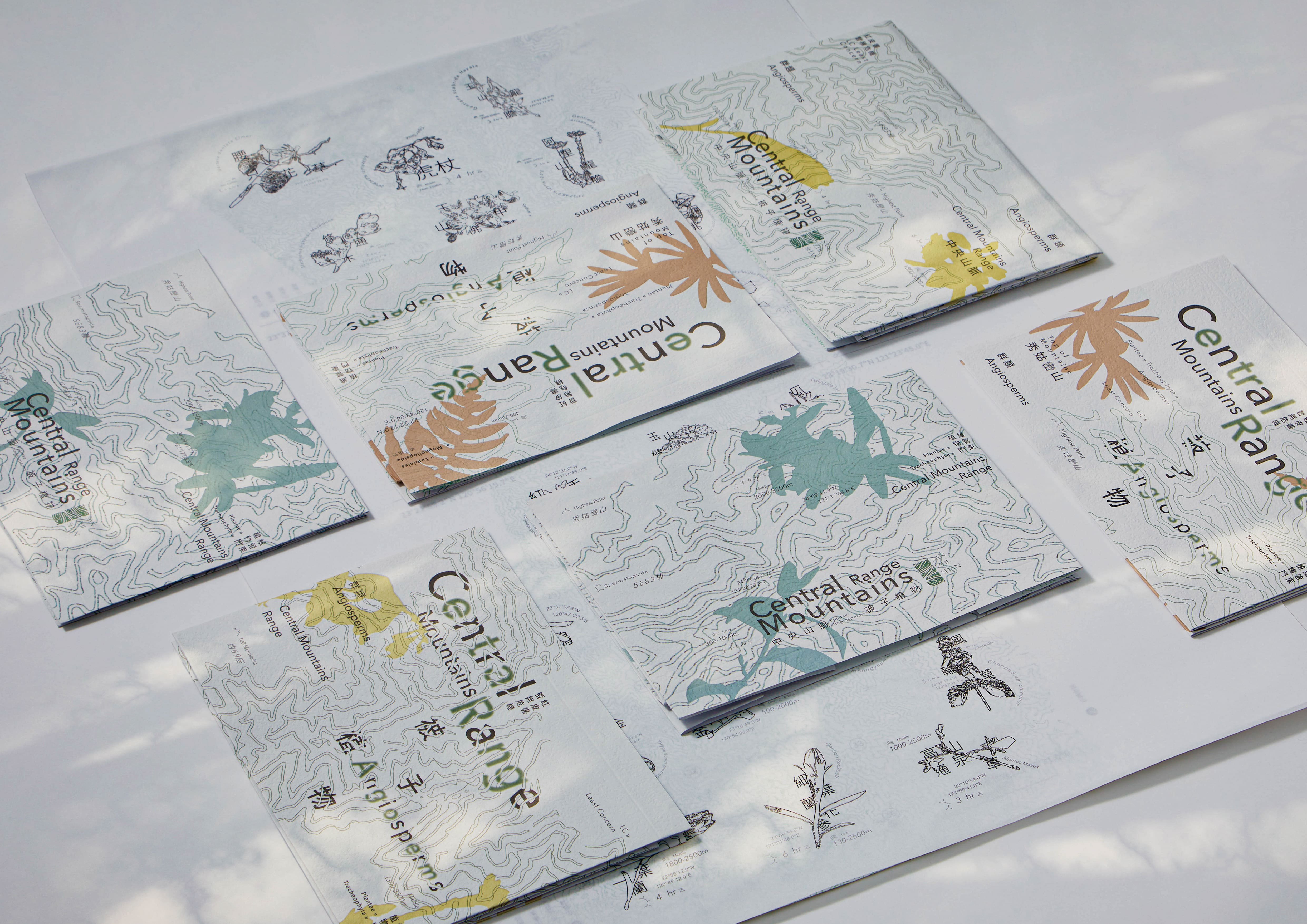 三.植.山-山脈與植物的互動式書冊 - SAN.ZHI.SHAN-Interaction between Mountain Ranges and Plants  An Interactive Booklet