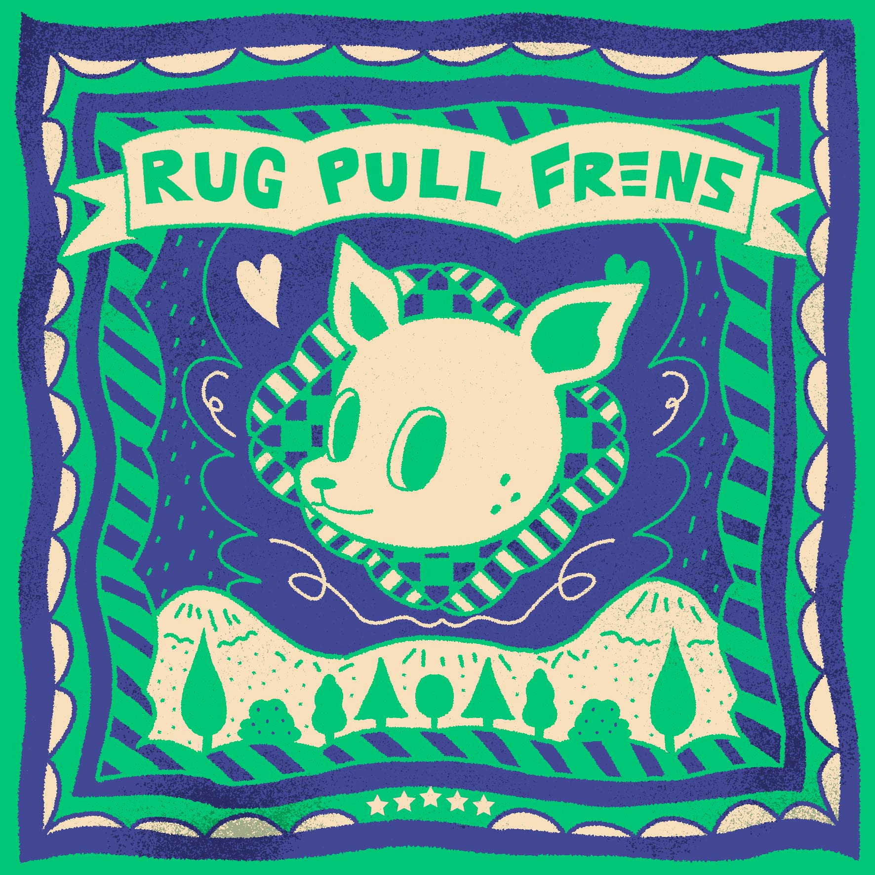Deer Rug