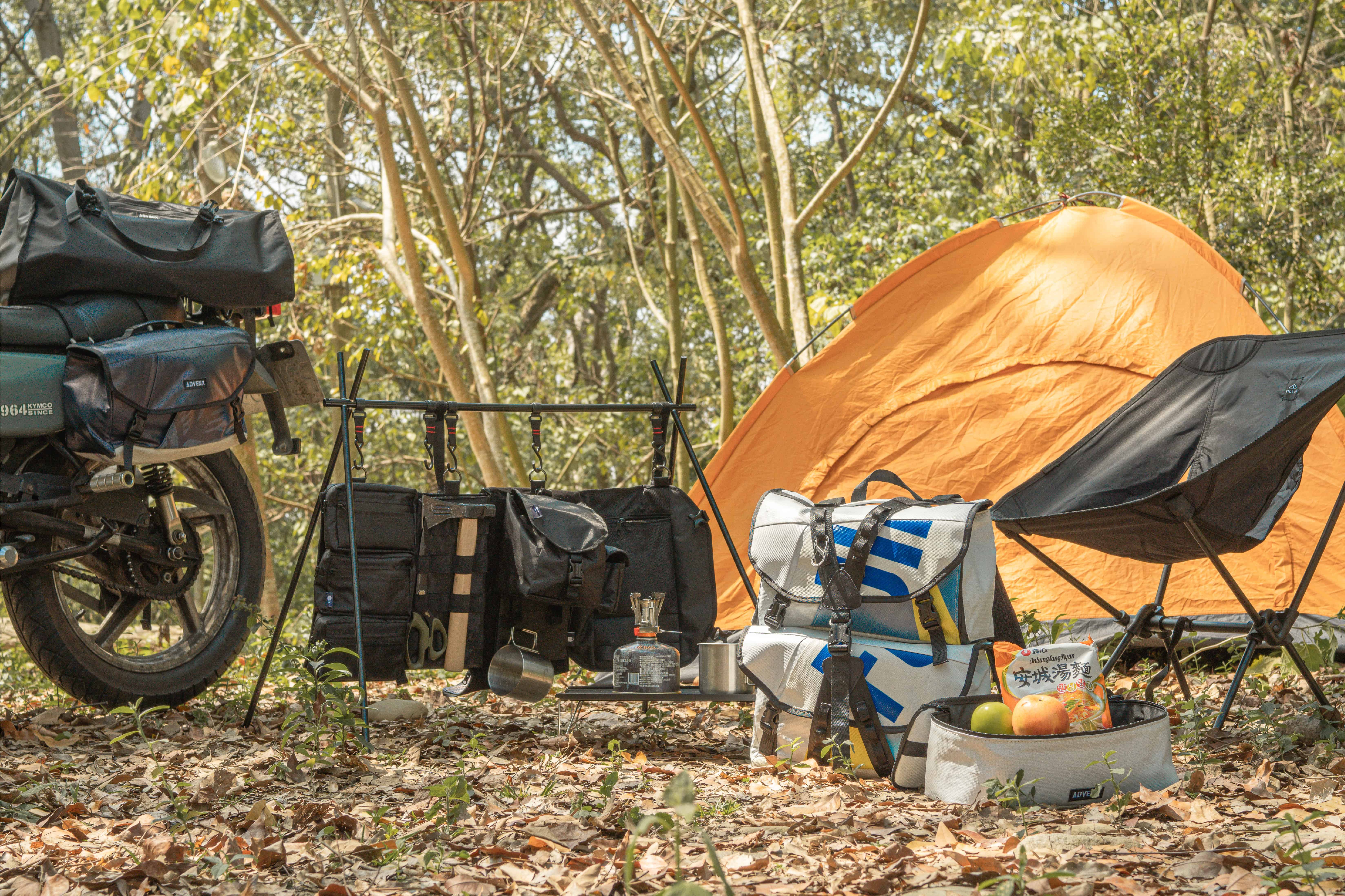 ADVENX 機車露營裝備包 - ADVENX