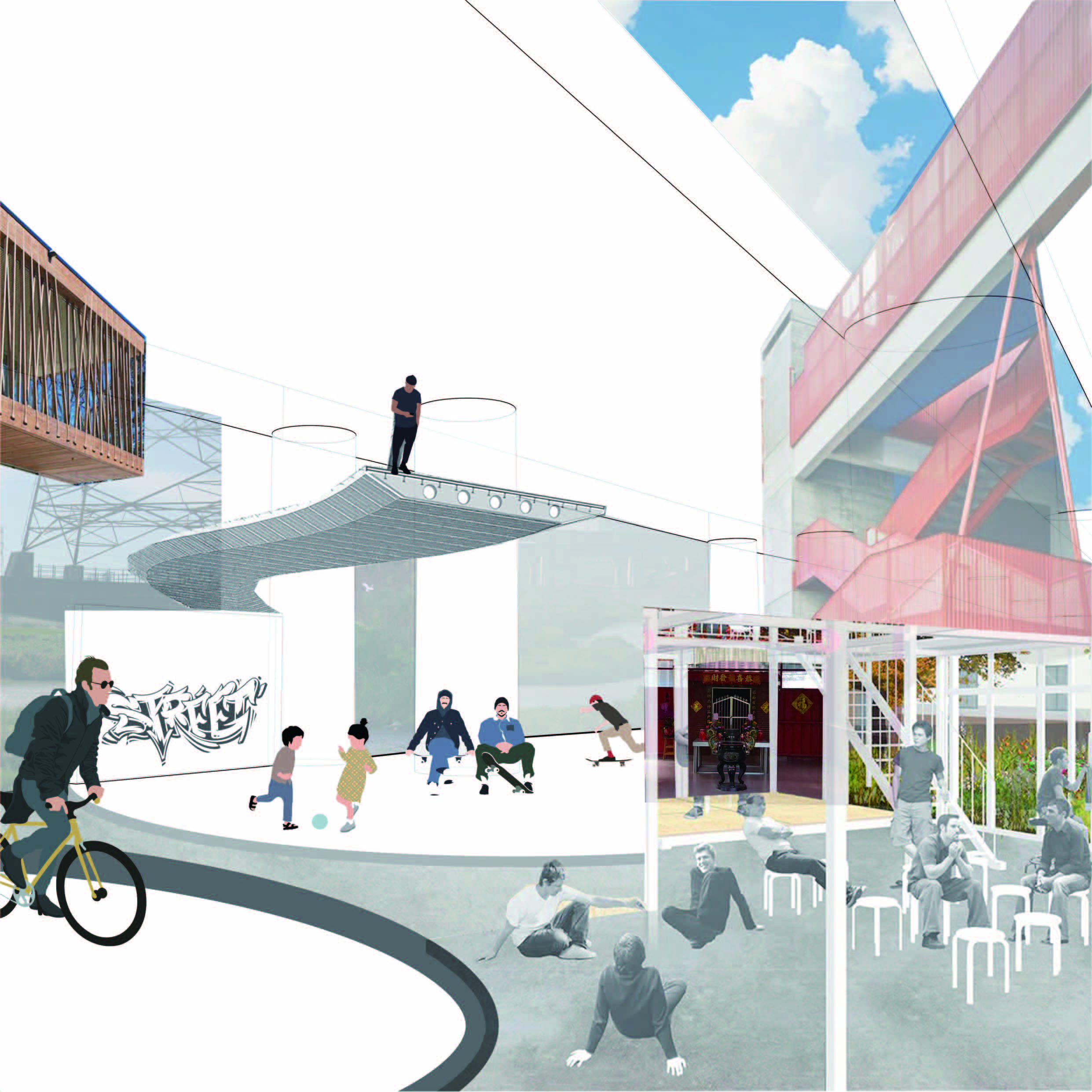 橋下埕Event Plaza under Viaduct