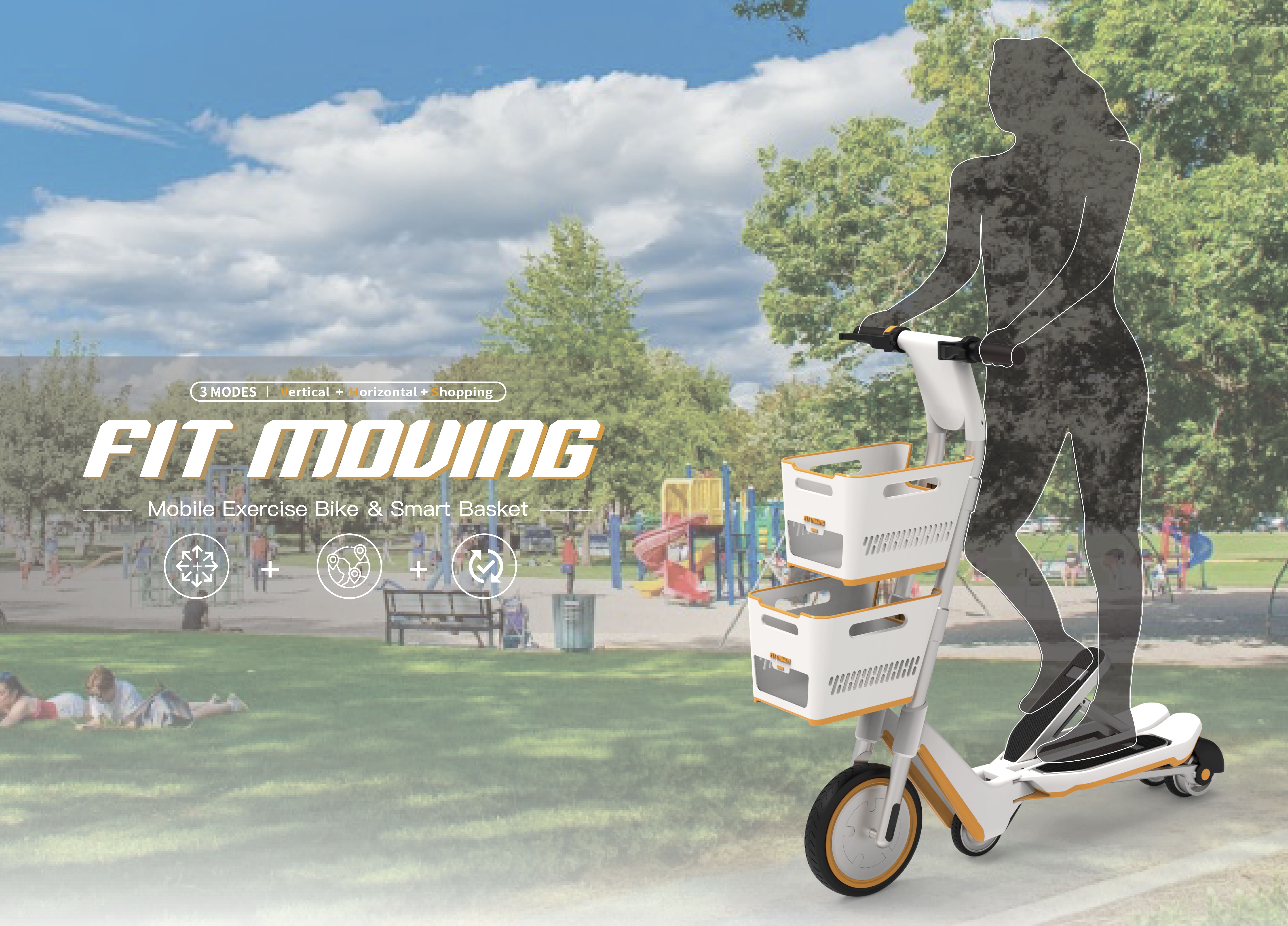 新型態移動健身車 - FIT MOVING