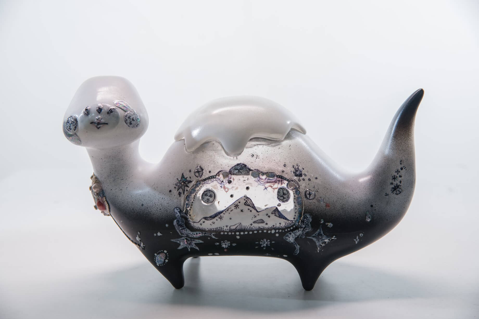 月色和晨星之下