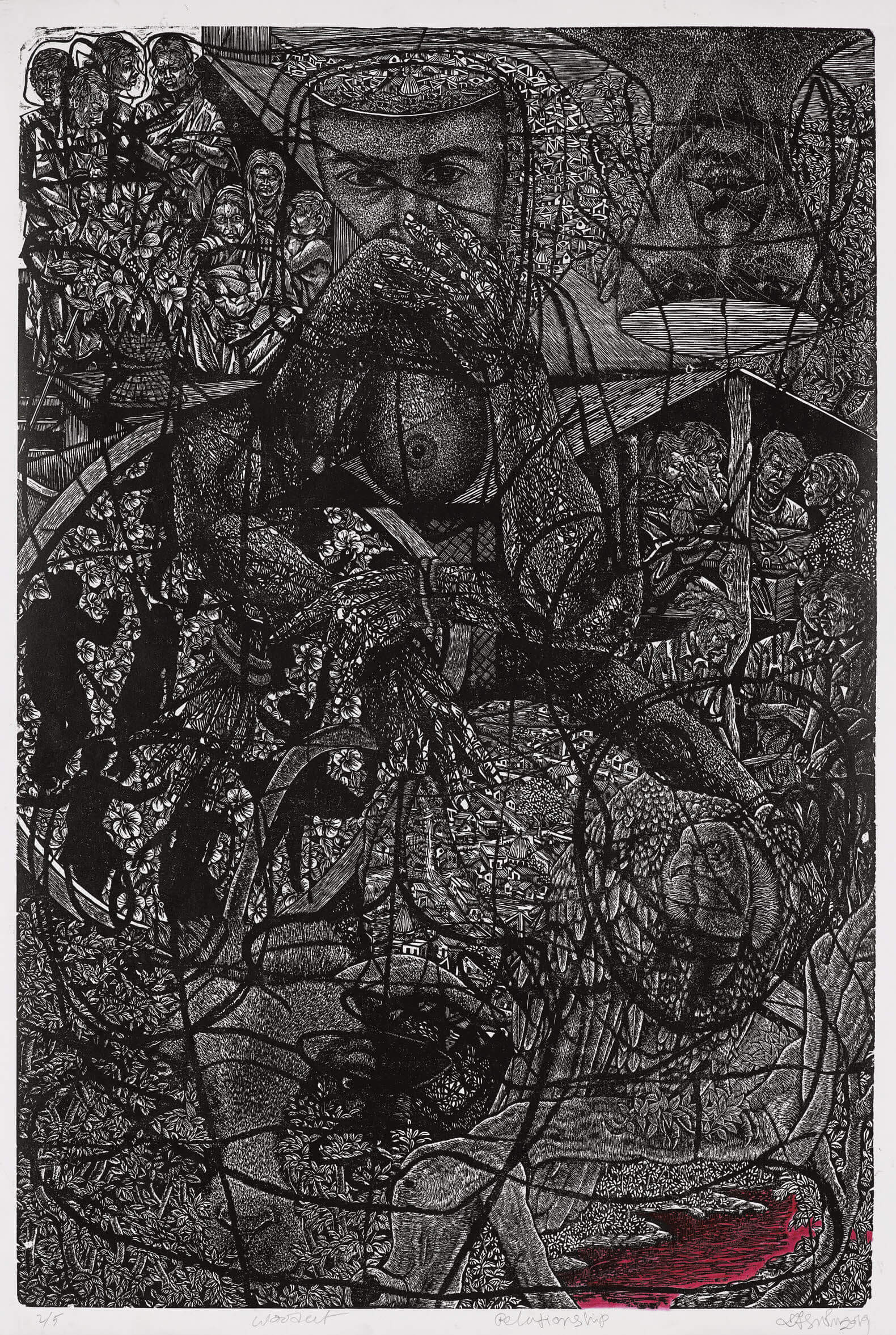 煙霧中〉In the Smoke|中華民國第十九屆國際版畫雙年展|ARTOGO 帶你看展