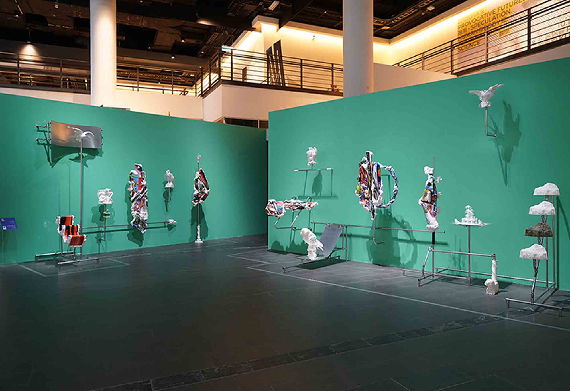 《數位標本》展場照片，擷取自台灣美術雙年展網站