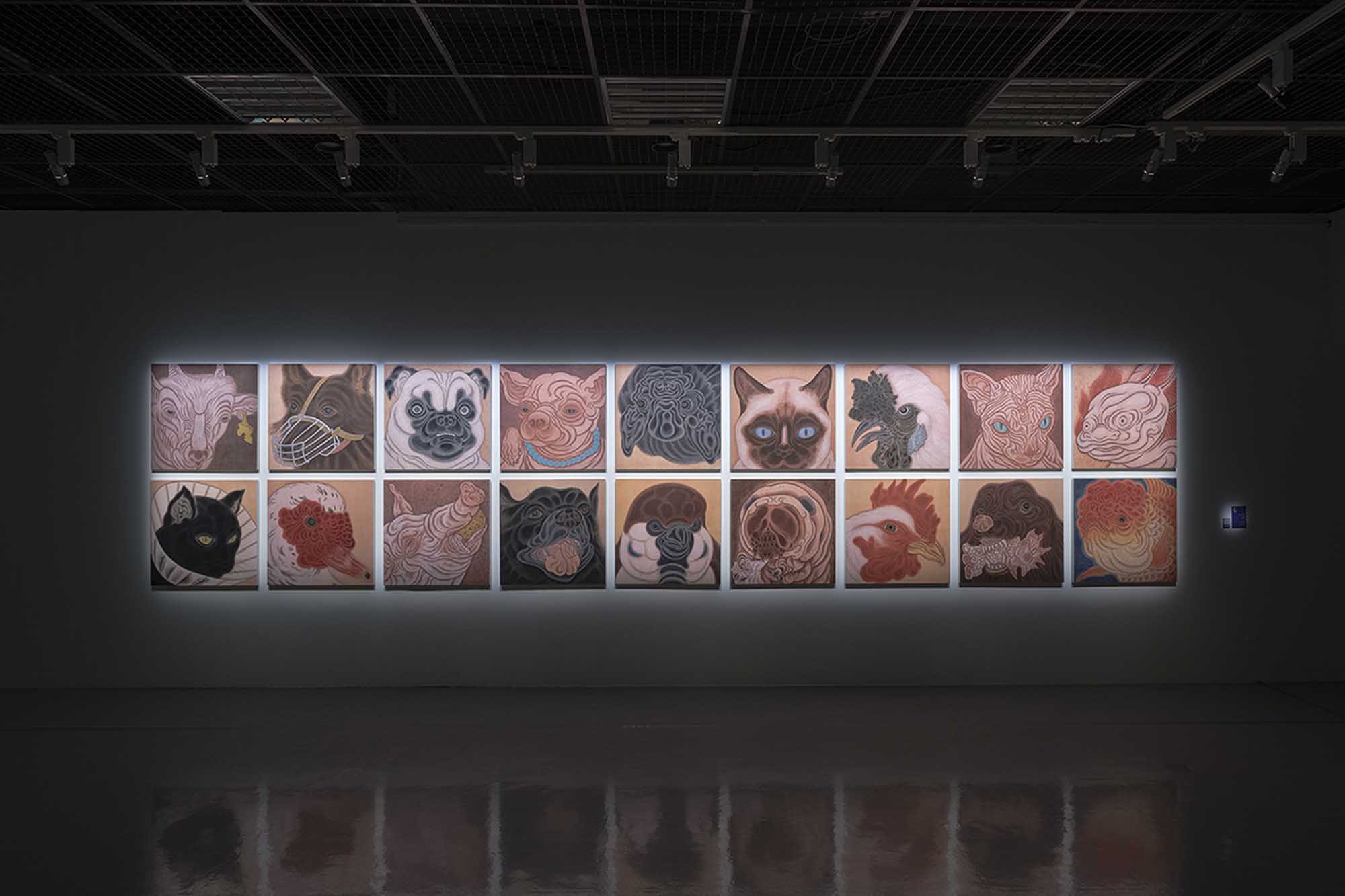 《畜生相》，擷取自台灣美術雙年展網站